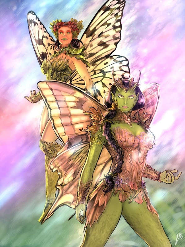 Ilustración de la baraja Faerie comeback